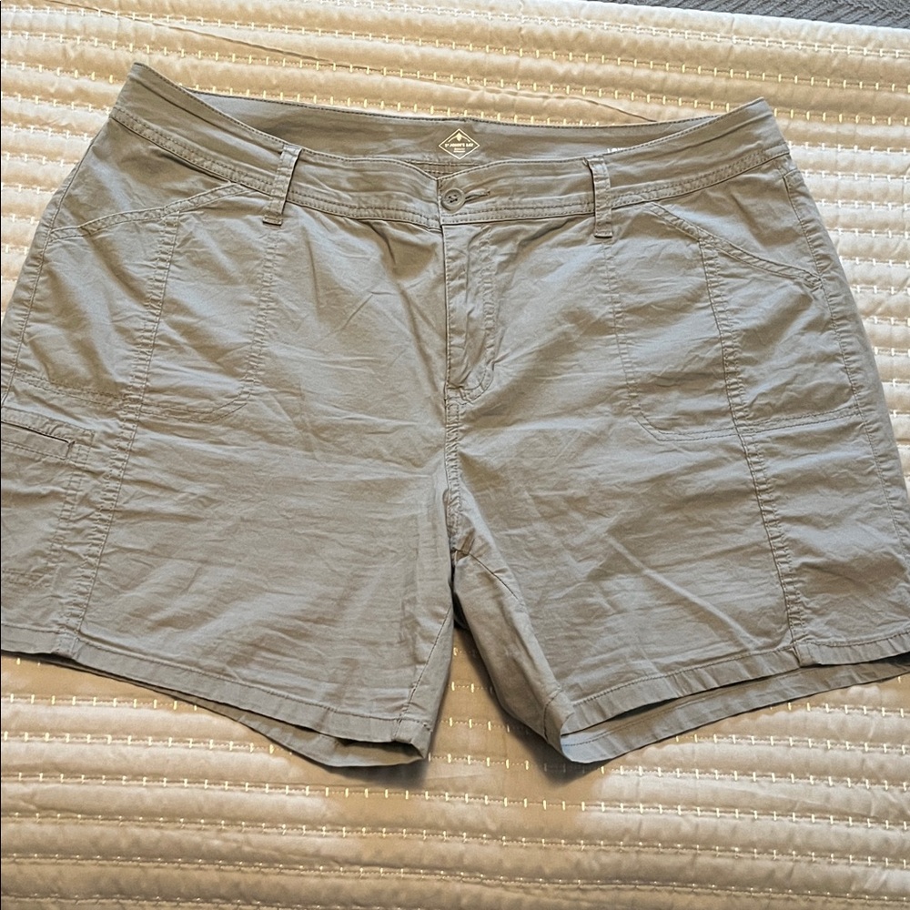 St. John's Bay Grey Shorts